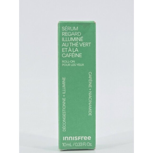 Innisfree Other - innisfree Green Tea Caffeine Bright-Eye Serum with Niacinamide .33 oz